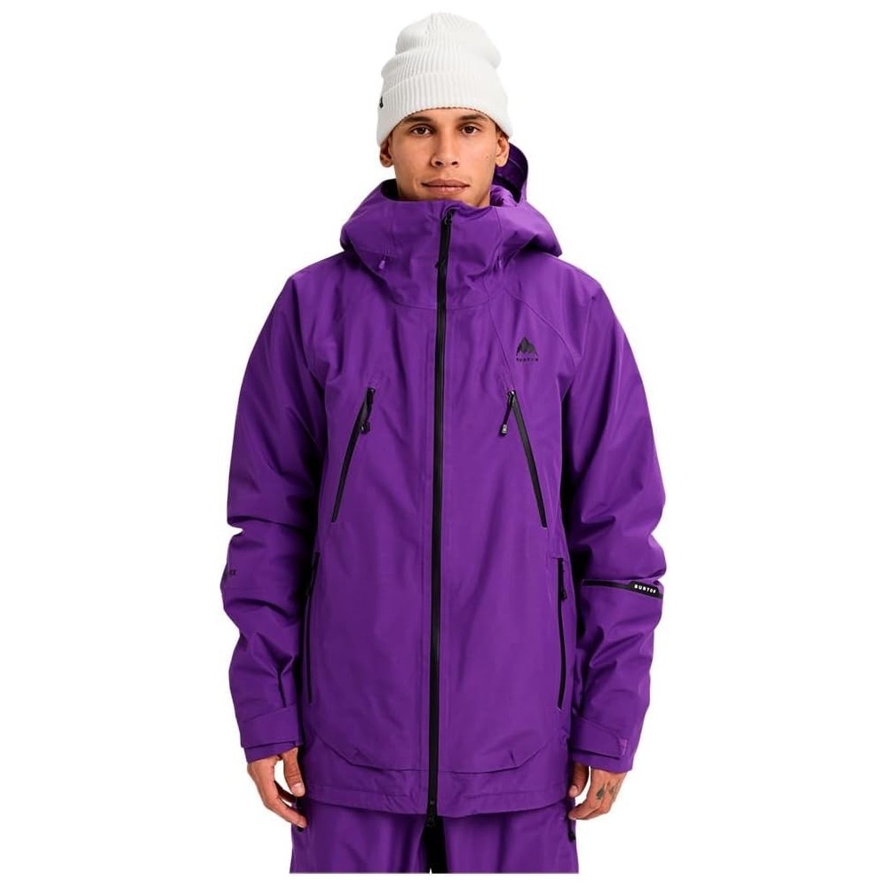 giacca snow burto m gore rsrv ins jk viola uomo