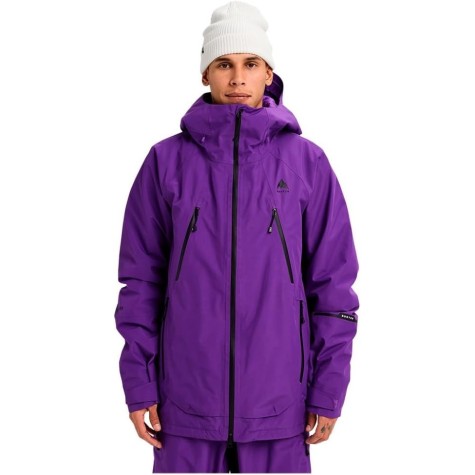 giacca snow burto m gore rsrv ins jk viola uomo