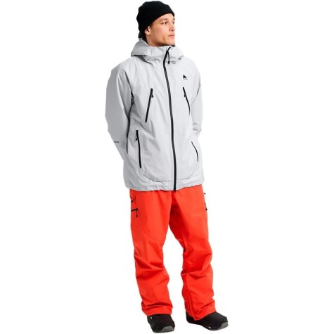 giacca snow burtoN m gore RSRV INS JK GHIACCIO uomo GRAY CLOUD