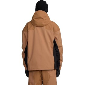GIACCA SNOW VOLKOM KLEVELAND JACKET BROWN 2