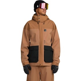 GIACCA SNOW VOLKOM KLEVELAND JACKET BROWN