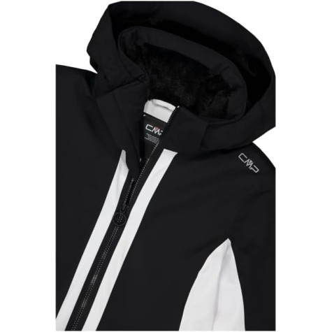 CMP Giacca da donna con cerniera, colore nero