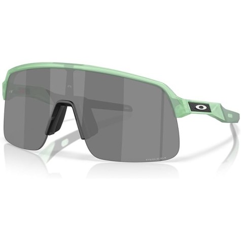 Oakley Oo9496 Sutro Lite S Occhiali da Sole Donna Sportivi Rettangolari, Giada Trasparente Opaco/Nero Prizm, 34 mm