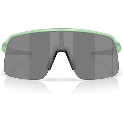Oakley Oo9496 Sutro Lite S Occhiali da Sole Donna Sportivi Rettangolari, Giada Trasparente Opaco/Nero Prizm, 34 mm
