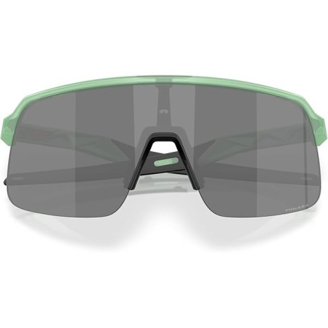 Oakley Oo9496 Sutro Lite S Occhiali da Sole Donna Sportivi Rettangolari, Giada Trasparente Opaco/Nero Prizm, 34 mm