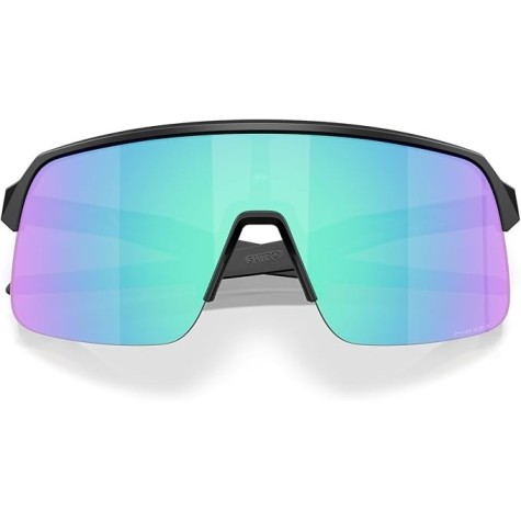 Oakley OO9496 Sutro Lite S Occhiali da Sole Polarizzati Rettangolari, Nero Opaco/Prizm Sapphire, 34 mm