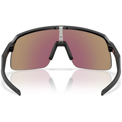 Oakley OO9496 Sutro Lite S Occhiali da Sole Polarizzati Rettangolari, Nero Opaco/Prizm Sapphire, 34 mm