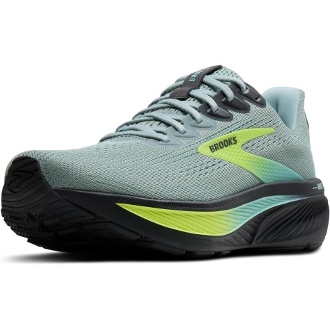BROOKS GHOST 17 MAN GRAY MIST YUCCA NIGHTLIFE