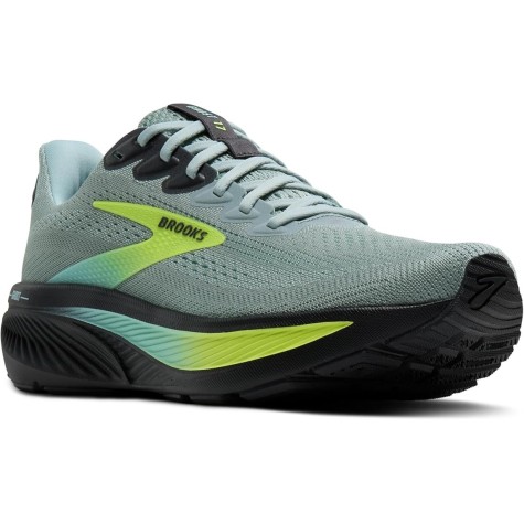 BROOKS GHOST 17 MAN GRAY MIST YUCCA NIGHTLIFE