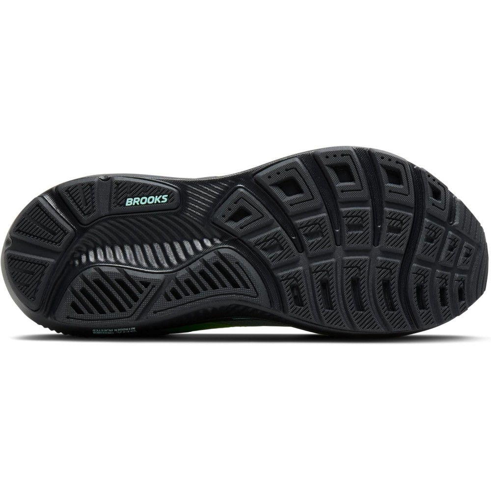 BROOKS GHOST 17 MAN GRAY MIST YUCCA NIGHTLIFE