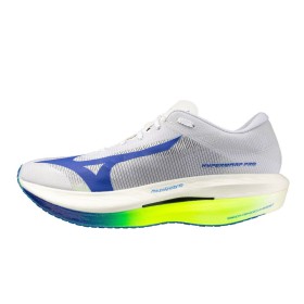 MIZUNO RUNNING HIPERWARP WOMAN WHITE CITRON