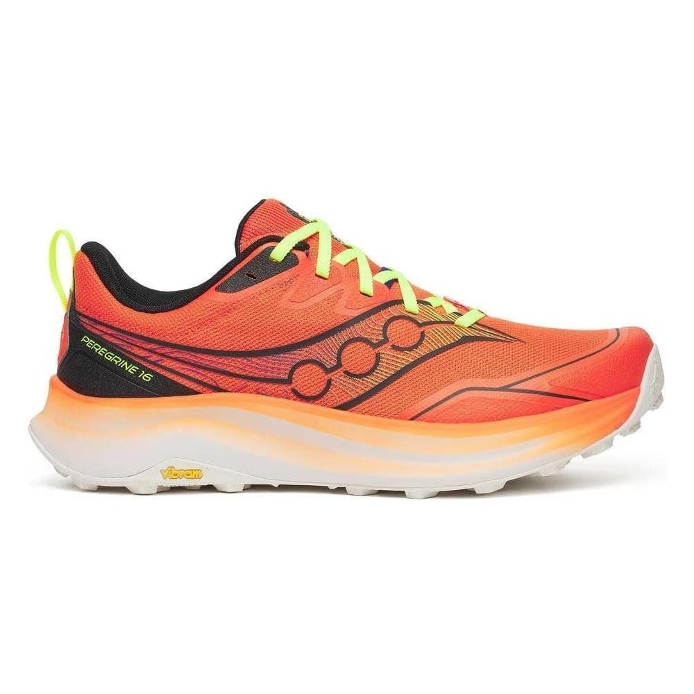SCARPA TRAIL SAUCONY PEREGRINE 16 FIRE BLACK MAN