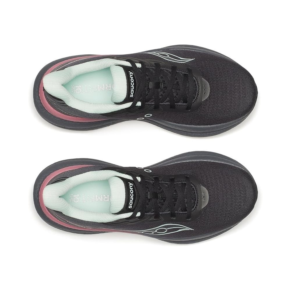 SCARPE RUNNING SAUCONY TRIUMPH 23 WOMAN BLACK CALM