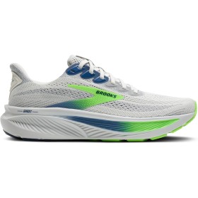 BROOKS GHOST 17 UOMO COLORE OYSTER/BEACON BLUE/GECKO