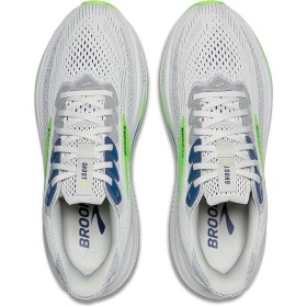 BROOKS GHOST 17 UOMO COLORE OYSTER/BEACON BLUE/GECKO 2