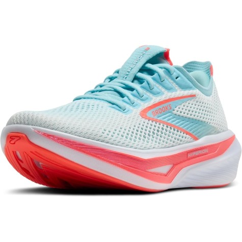 SCARPA RUNNING BROOKS HYPERION 3 DONNA WHITE LUMINARYCHYBER PINK